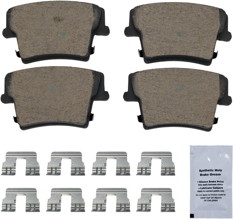HUSCH D1057 Rear Ceramic Brake Pads Kit Fit For Chrysler 300 2005-2023, For Dodge Avenger 2014, For Challenger 2009-2023, For Charger 2006-2023, For Magnum 2005-2008 - Image 2